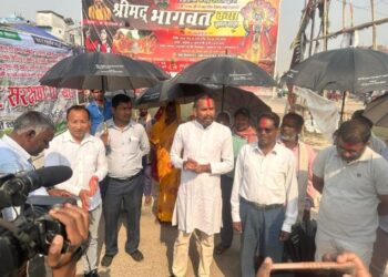 चुरे संरक्षण पद यात्राका अभियानतालाई गोलबजार नागरिक समाजले भब्य स्वागत