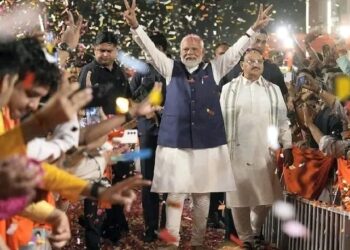 भारतको प्रधानमन्त्रीमा नरेन्द्र मोदी नियुक्त भएका छन्